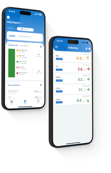 Aperçu de l'application H-Link pour le proche ou le soignant